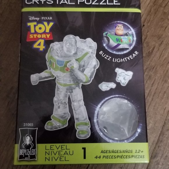 Disney Pixar Buzz Lightyear 3D Crystal Puzzle - Picture 2 of 3